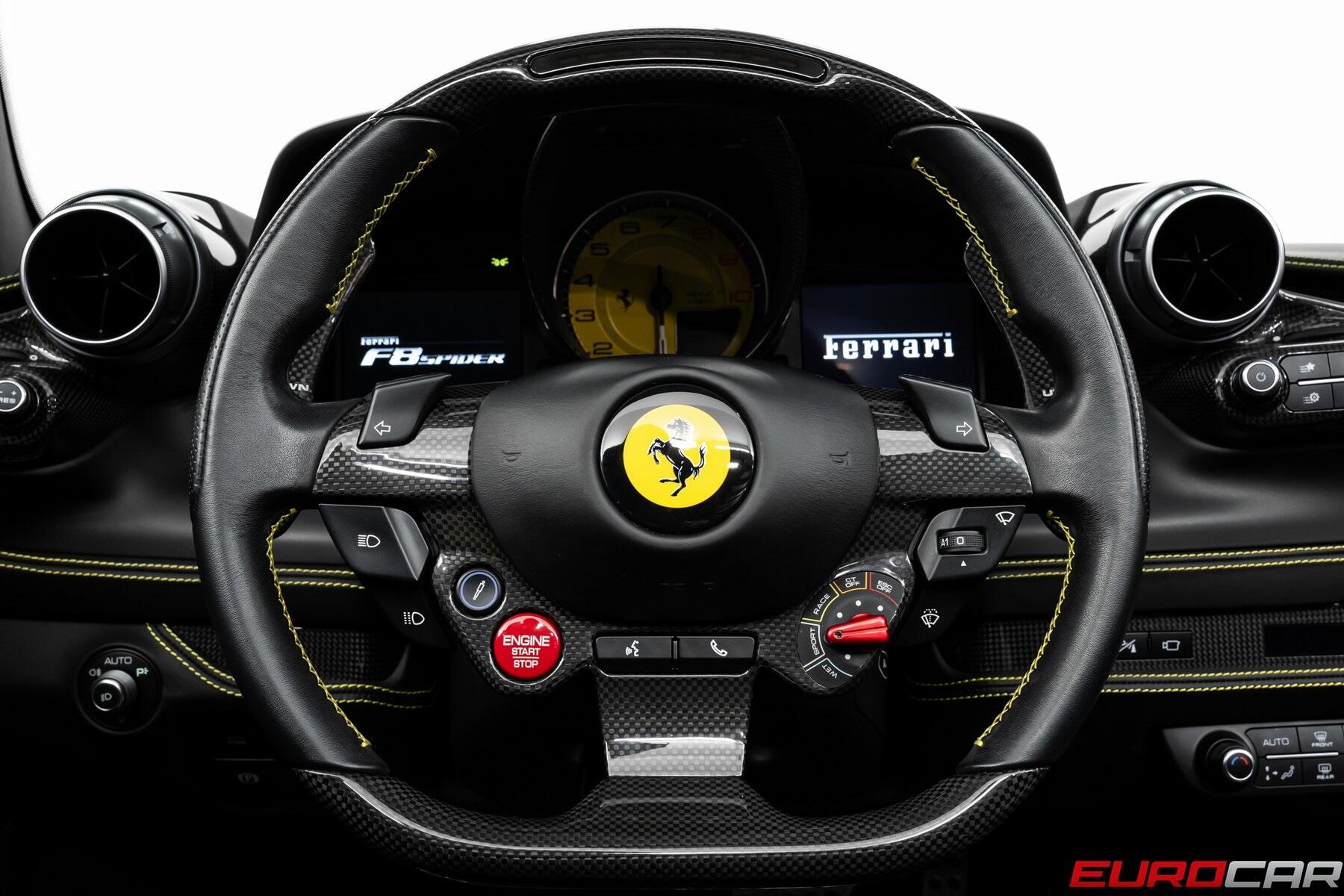 2022 Ferrari F8 Spider *HUGE CARBON OPTIONS * PASSENGER DISPLAY*Image 33