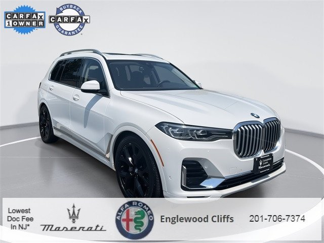 Used 2021 BMW X7 40i with VIN 5UXCW2C01M9H29954 for sale in Englewood, NJ