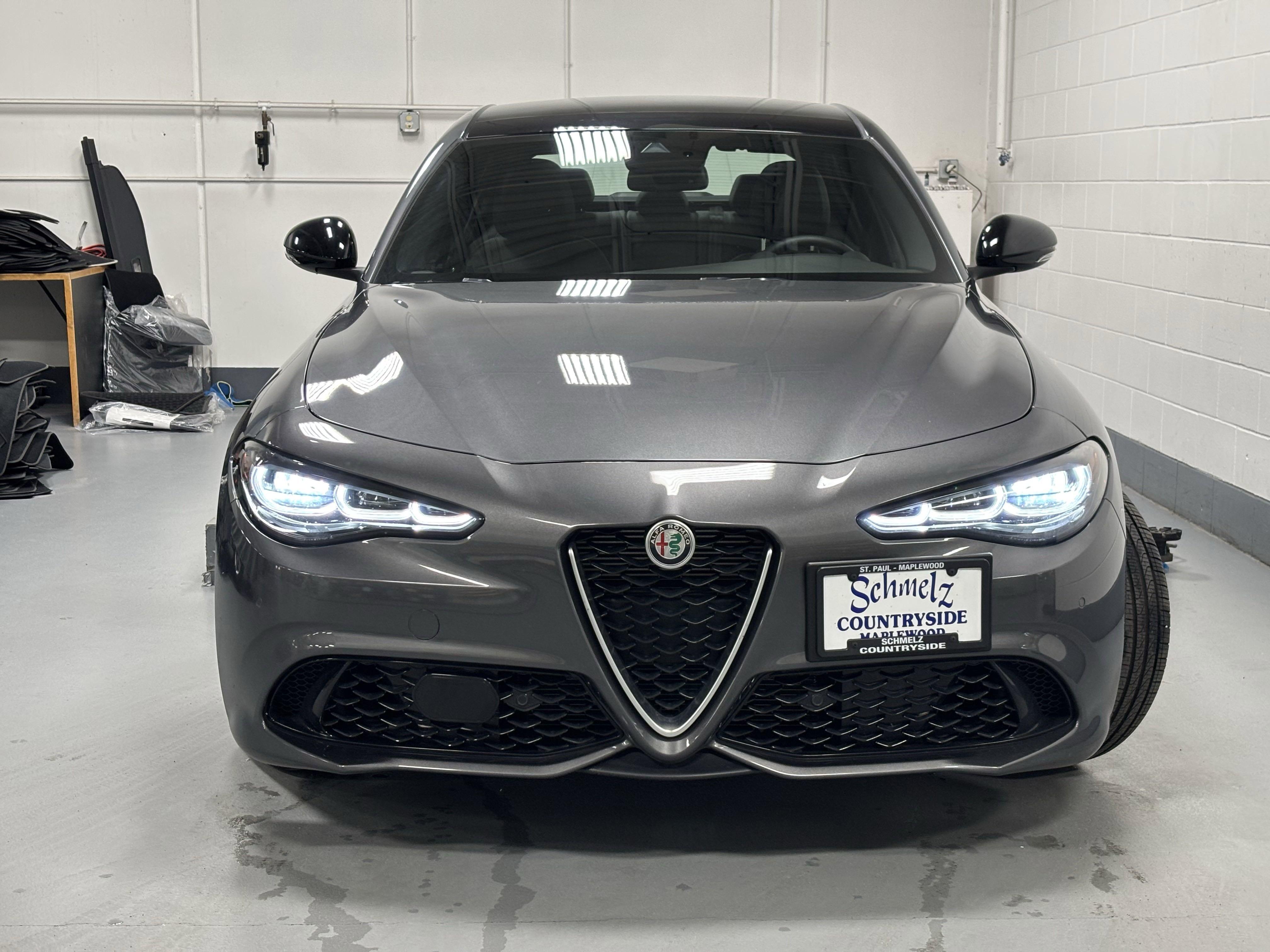 Used 2024 Alfa Romeo Giulia Ti with VIN ZARFANBN4R7681190 for sale in Maplewood, Minnesota