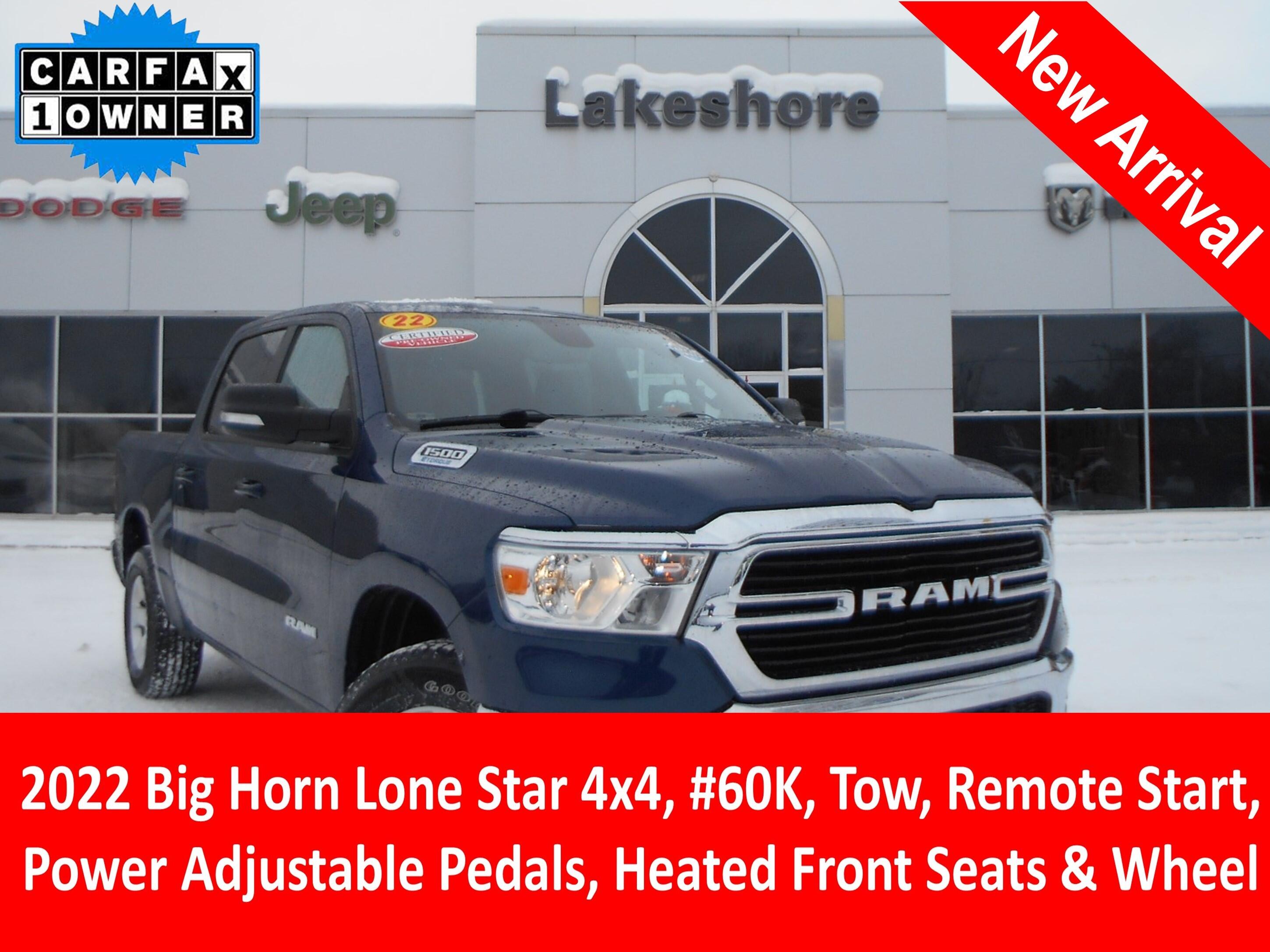 2022 RAM Ram 1500 Pickup Big Horn/Lone Star