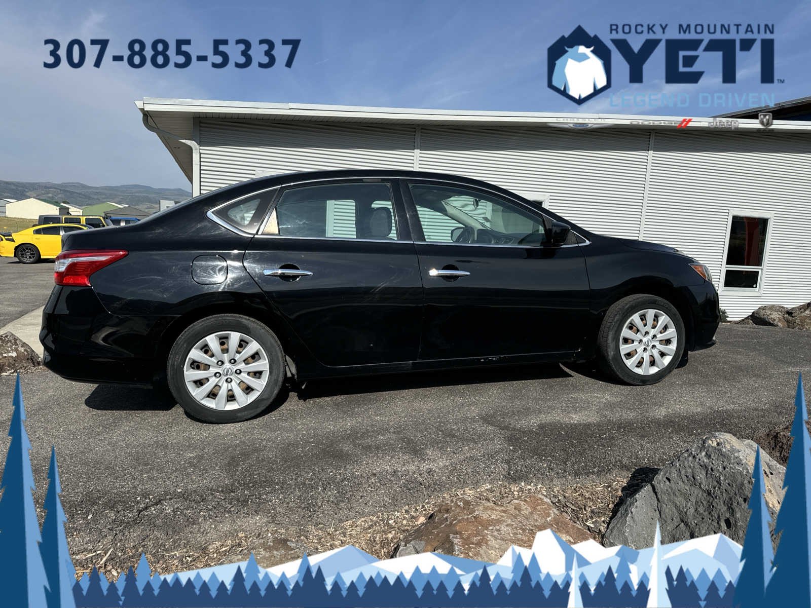 Used 2018 Nissan Sentra S with VIN 3N1AB7AP3JY247008 for sale in Afton, WY