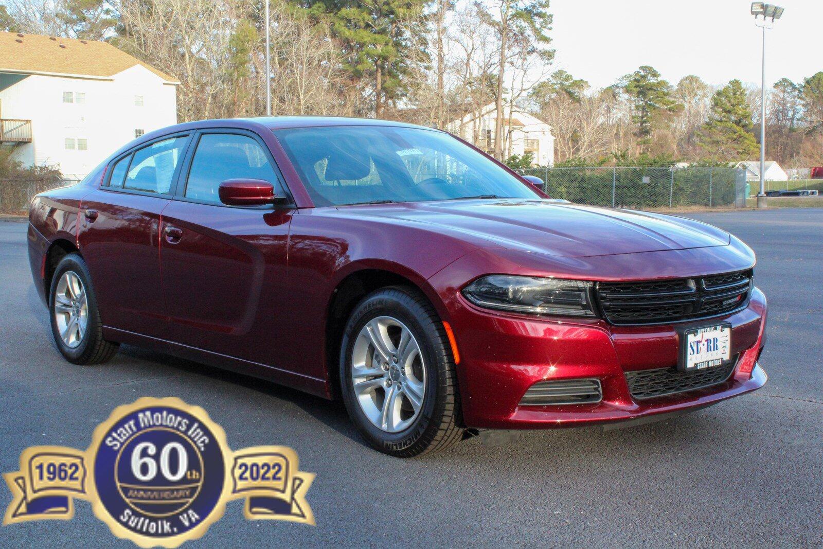 Used 2022 Dodge Charger SXT with VIN 2C3CDXBG9NH239896 for sale in Suffolk, VA