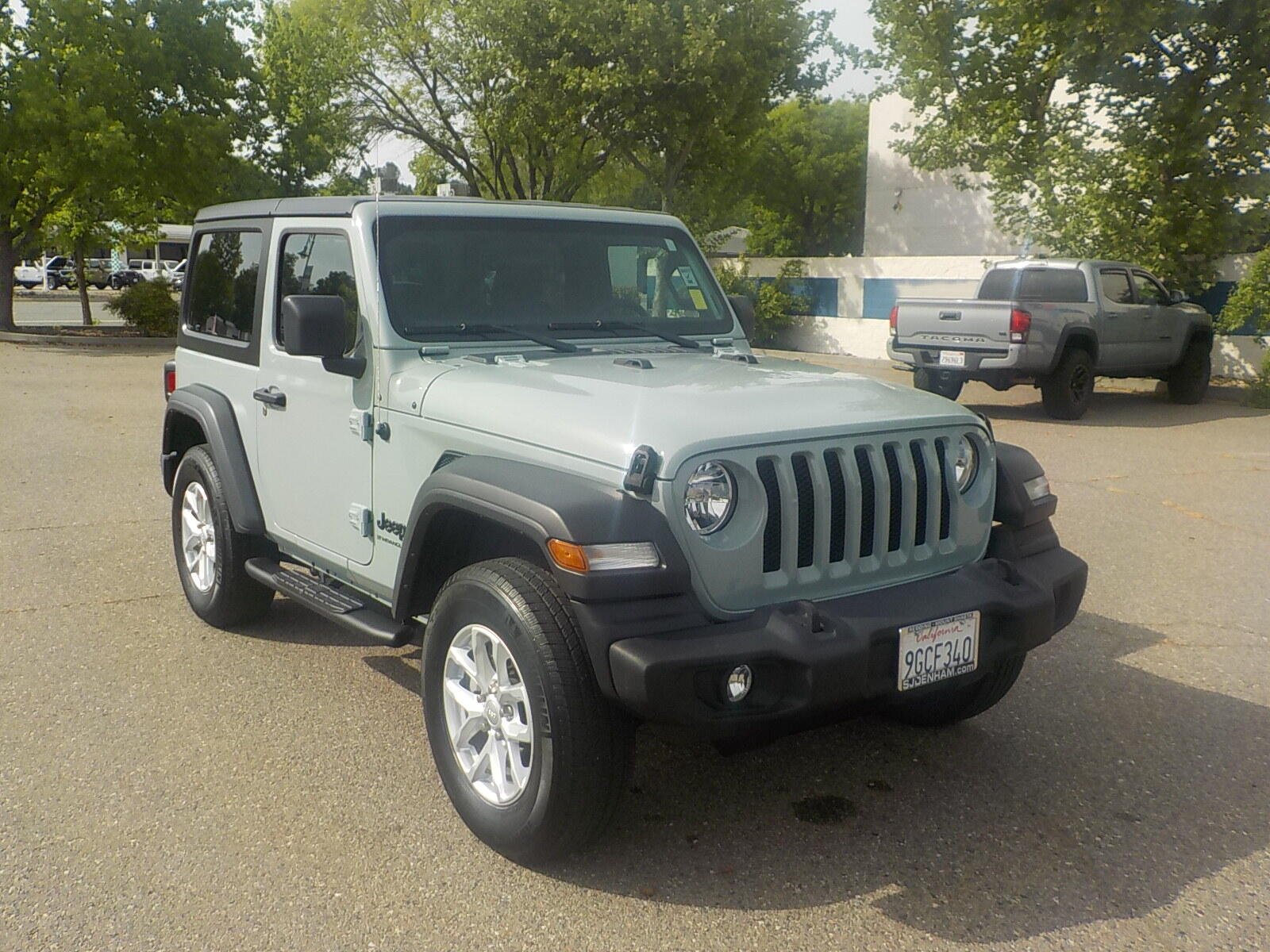 Used 2023 Jeep Wrangler 2-Door Sport S with VIN 1C4GJXAN1PW639803 for sale in Redding, CA