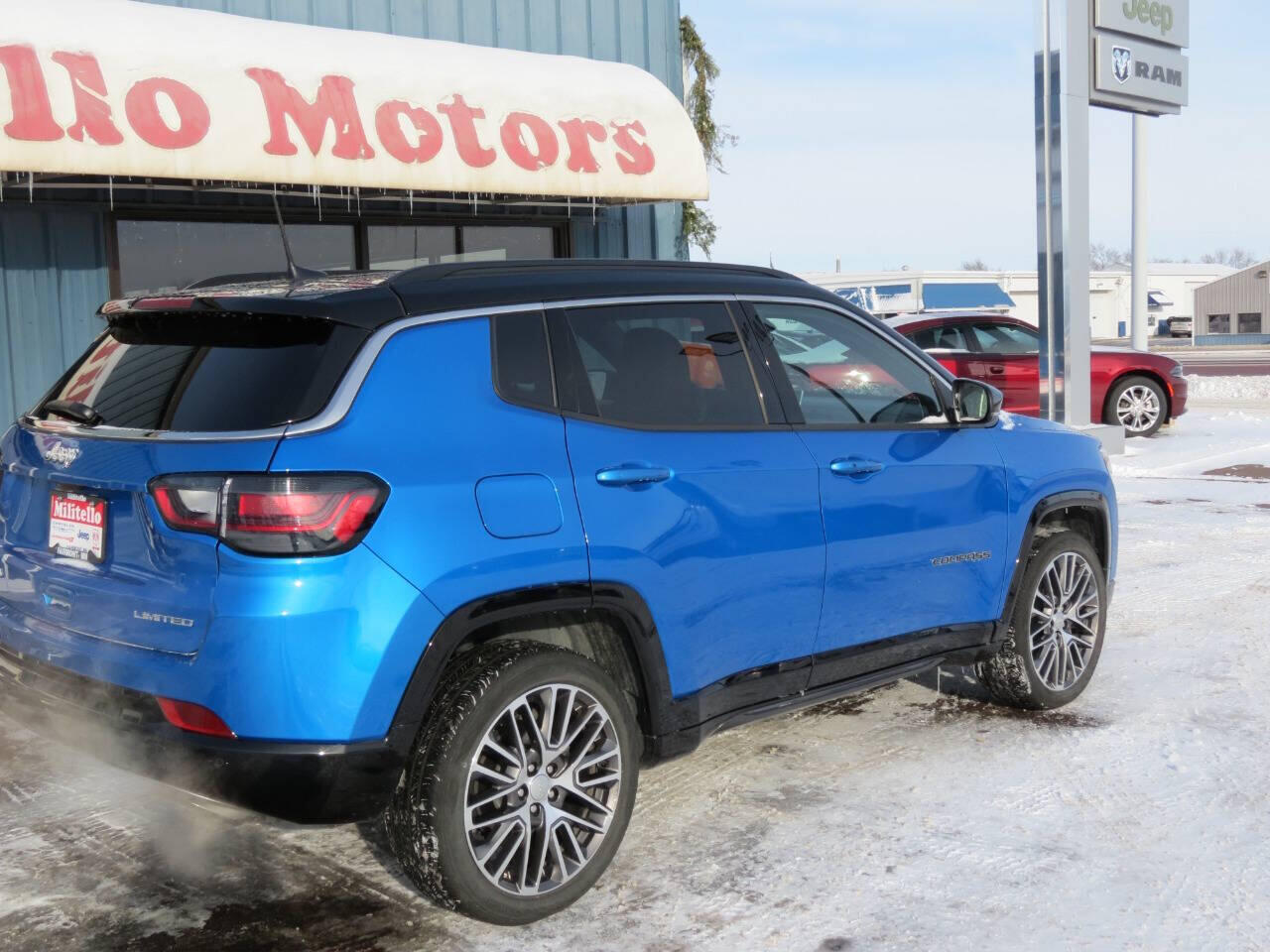 Used 2023 Jeep Compass Limited with VIN 3C4NJDCN3PT574395 for sale in Fairmont, Minnesota