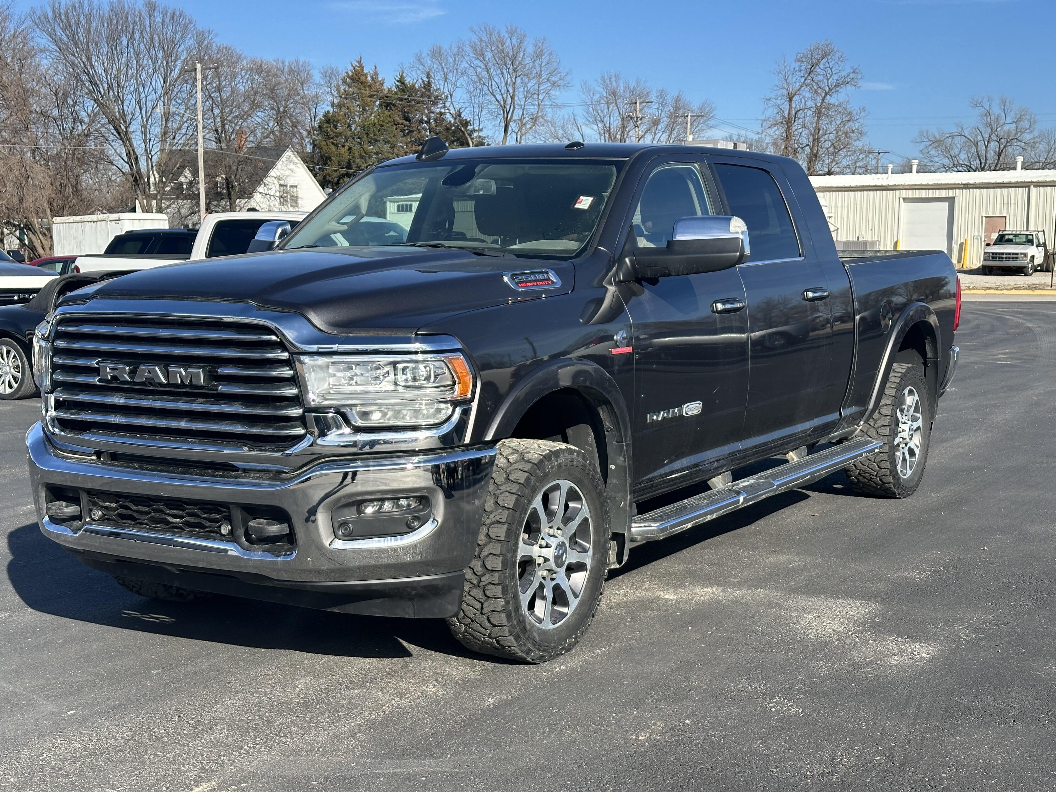 Used 2022 RAM Ram 2500 Pickup Laramie Longhorn with VIN 3C6UR5PL6NG400577 for sale in Chanute, KS