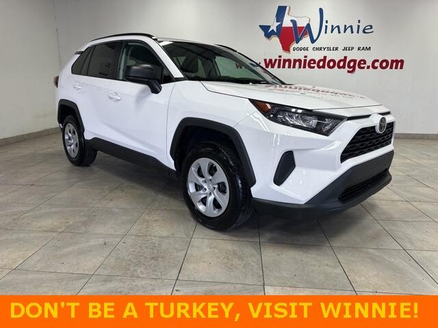 Used 2020 Toyota RAV4 LE with VIN 2T3H1RFV0LC080697 for sale in Winnie, TX