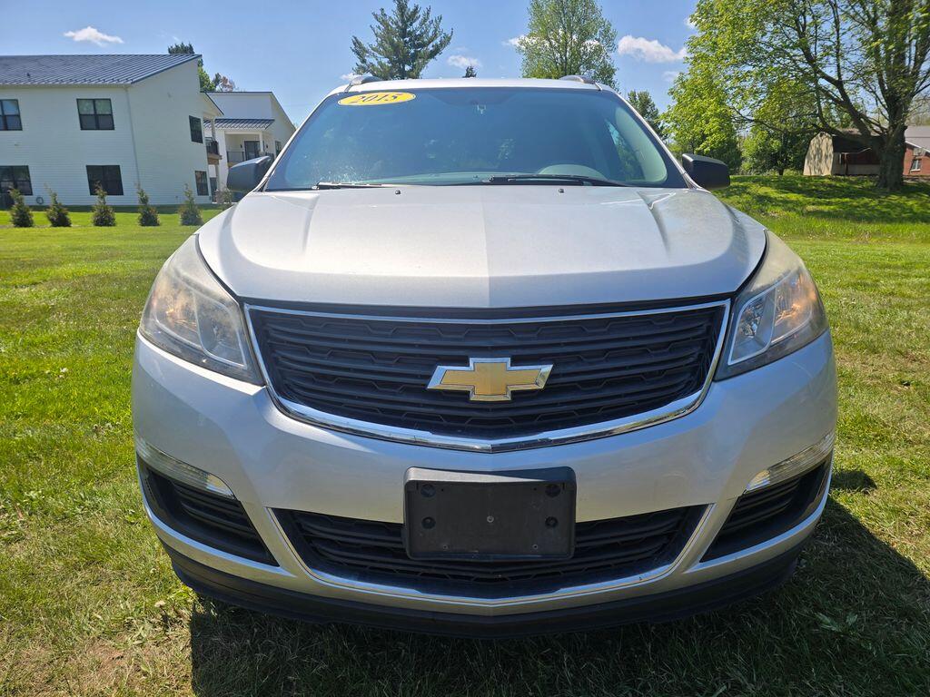 Used 2015 Chevrolet Traverse LS with VIN 1GNKRFED1FJ128125 for sale in Angola, IN