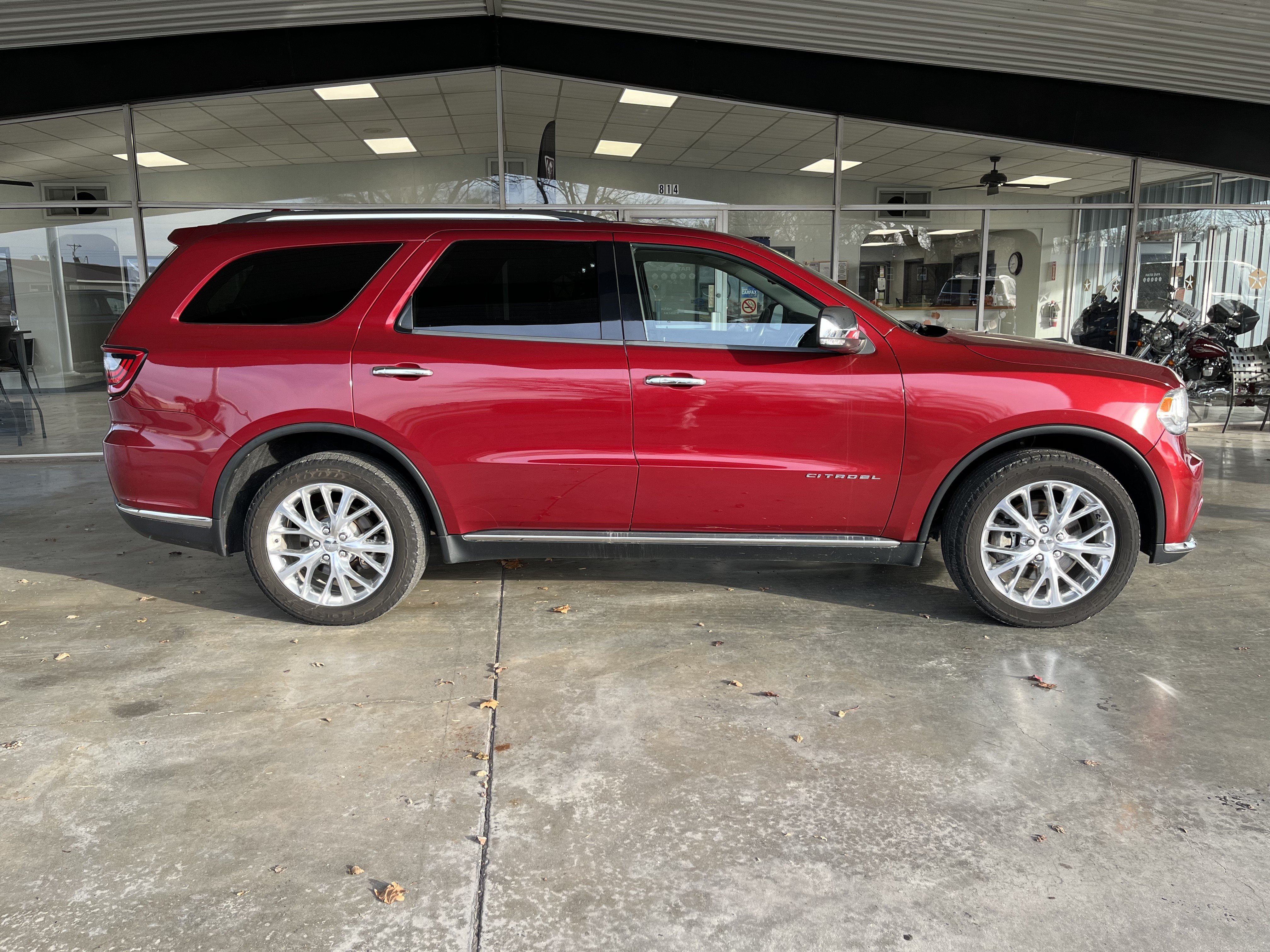 Used 2014 Dodge Durango Citadel with VIN 1C4RDJEG7EC388714 for sale in Chanute, KS