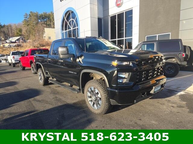 Used 2021 Chevrolet Silverado 2500HD Custom with VIN 1GC4YME71MF287990 for sale in Warrensburg, NY