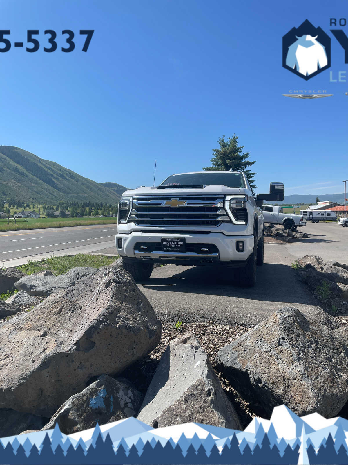 Used 2024 Chevrolet Silverado 2500HD High Country with VIN 1GC4YREY9RF226495 for sale in Afton, WY