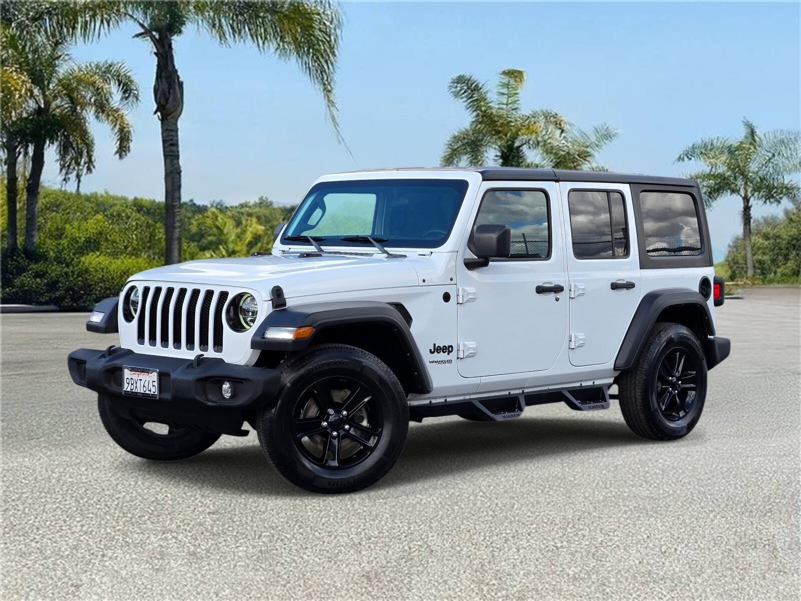 2022 Jeep Wrangler Unlimited Used   Wrangler Unlimited Sport Altitude 4x4