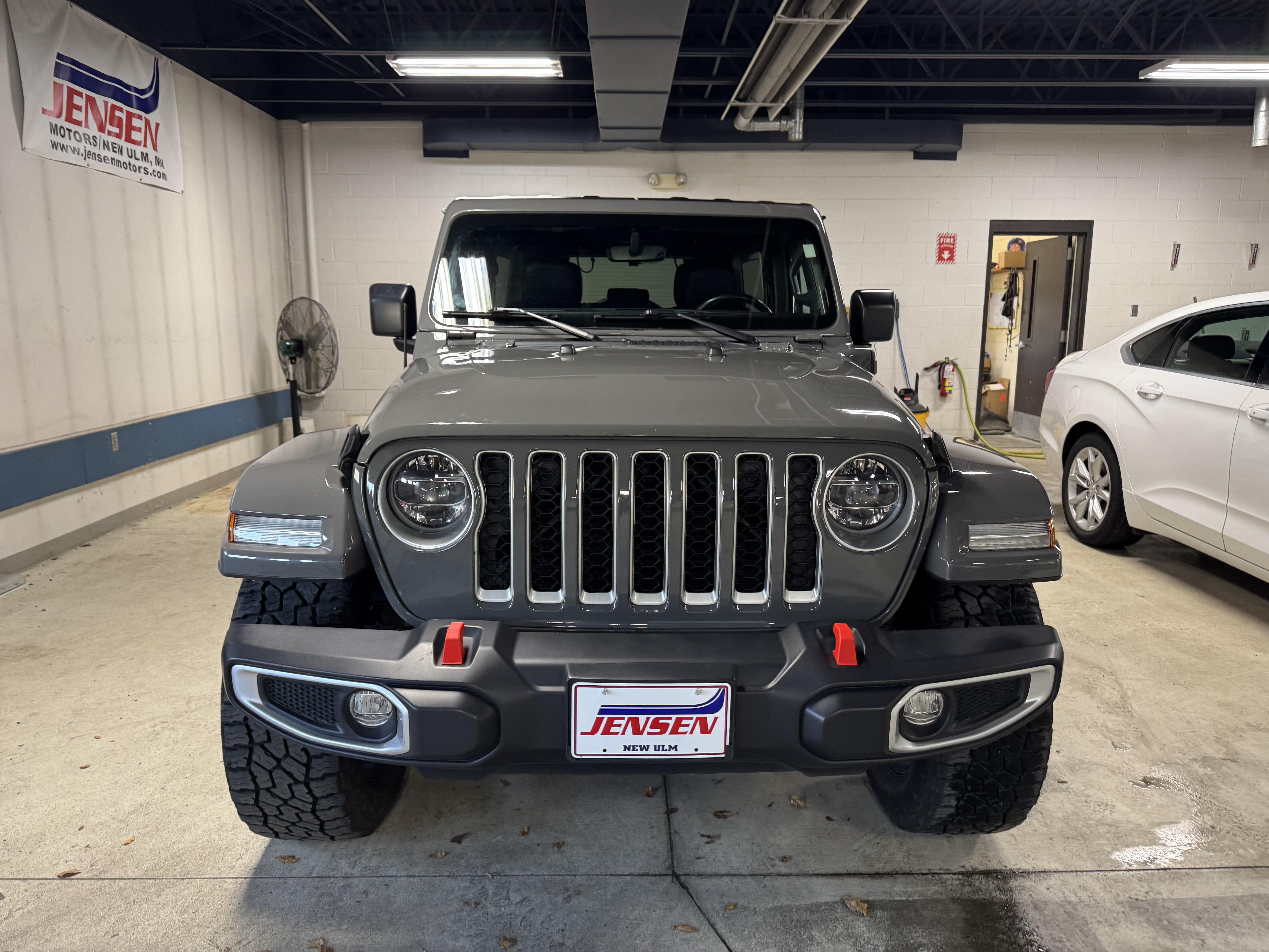 Used 2022 Jeep Wrangler Unlimited Sahara 4XE with VIN 1C4JJXP61NW228615 for sale in New Ulm, Minnesota