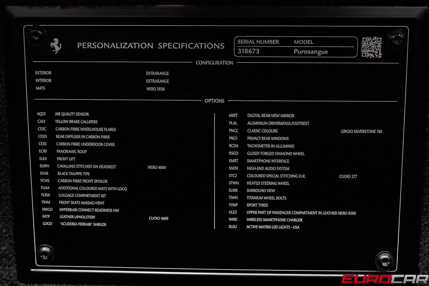 2025 Ferrari Purosangue *PANORAMIC ROOF * PASSENGER DISPLAY*Image 27