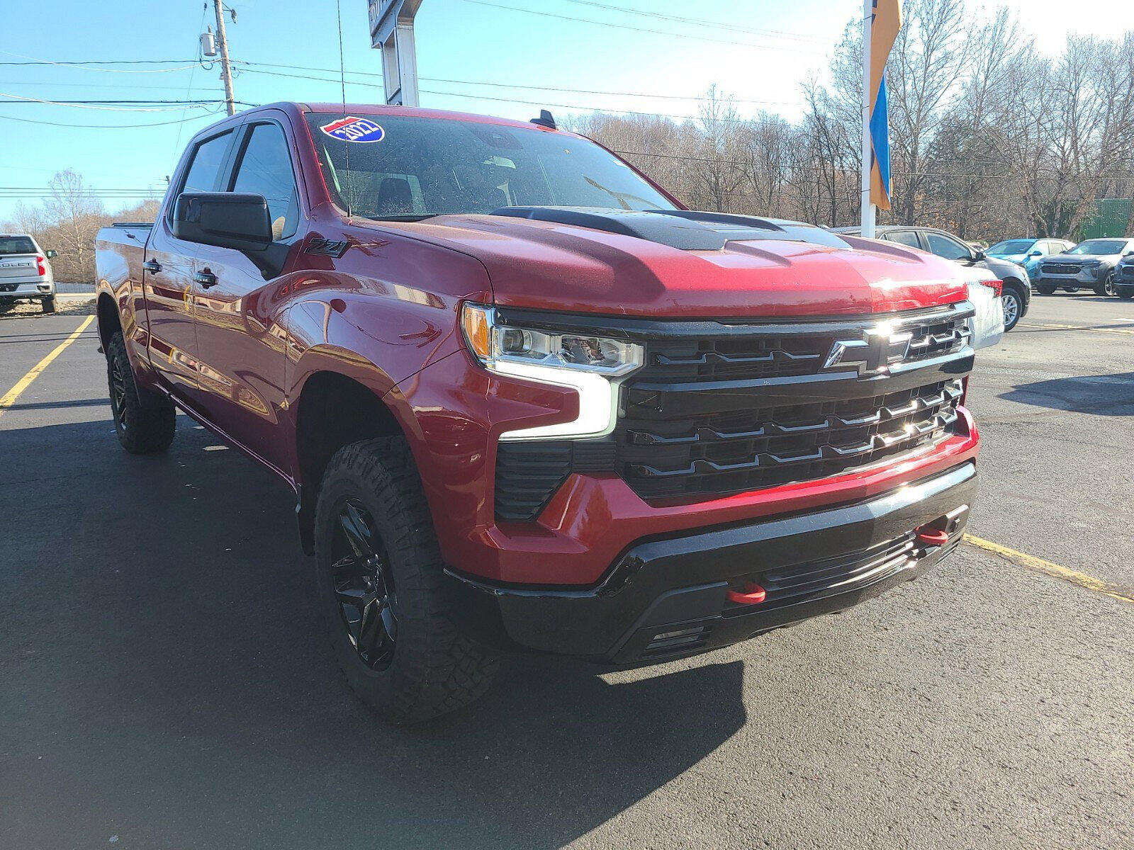 Used 2022 Chevrolet Silverado 1500 LT Trail Boss with VIN 3GCUDFET4NG579976 for sale in Tamaqua, PA