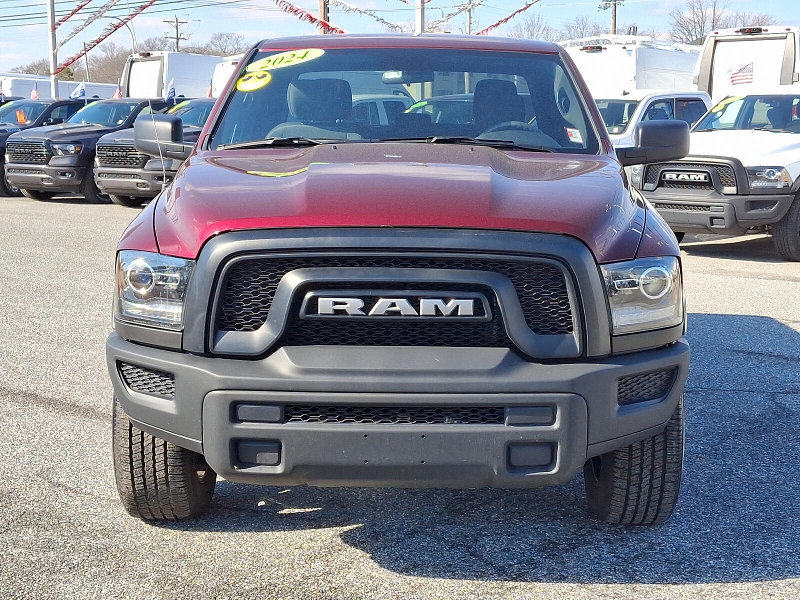 Used 2024 RAM Ram 1500 Classic Warlock with VIN 1C6RR7LG9RS125151 for sale in New Castle, DE