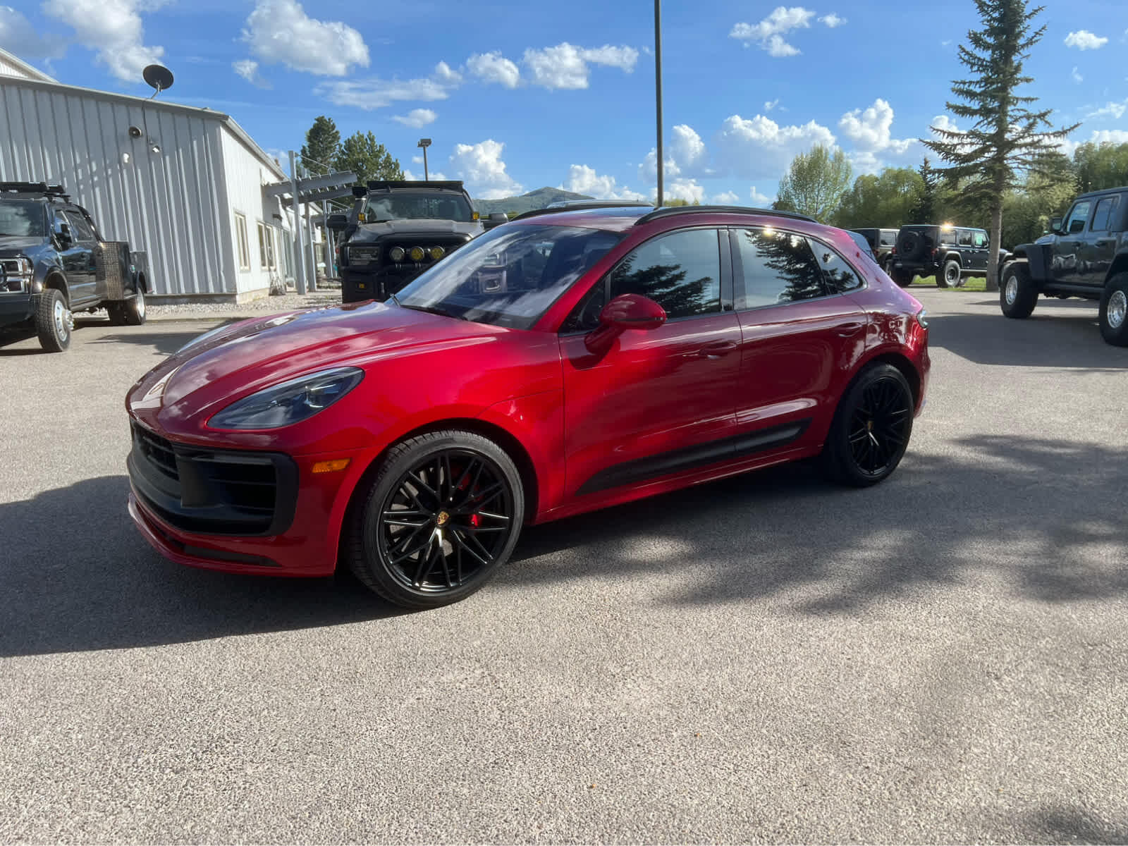 Used 2023 Porsche Macan GTS with VIN WP1AF2A53PLB55853 for sale in Jackson, WY