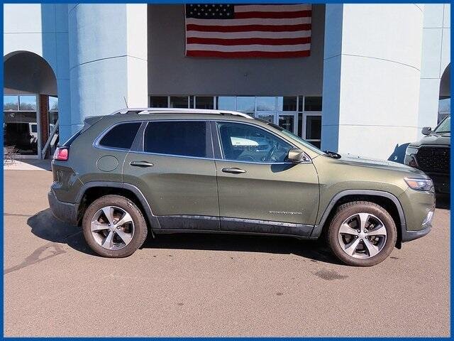 Certified 2020 Jeep Cherokee Limited with VIN 1C4PJMDX8LD612003 for sale in New Britain, CT