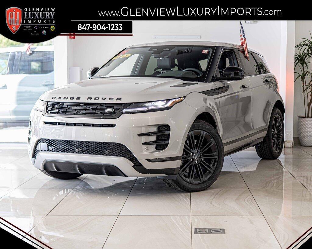 Used 2024 Land Rover Range Rover Evoque Dynamic SE with VIN SALZL2FXXRH236189 for sale in Glenview, IL