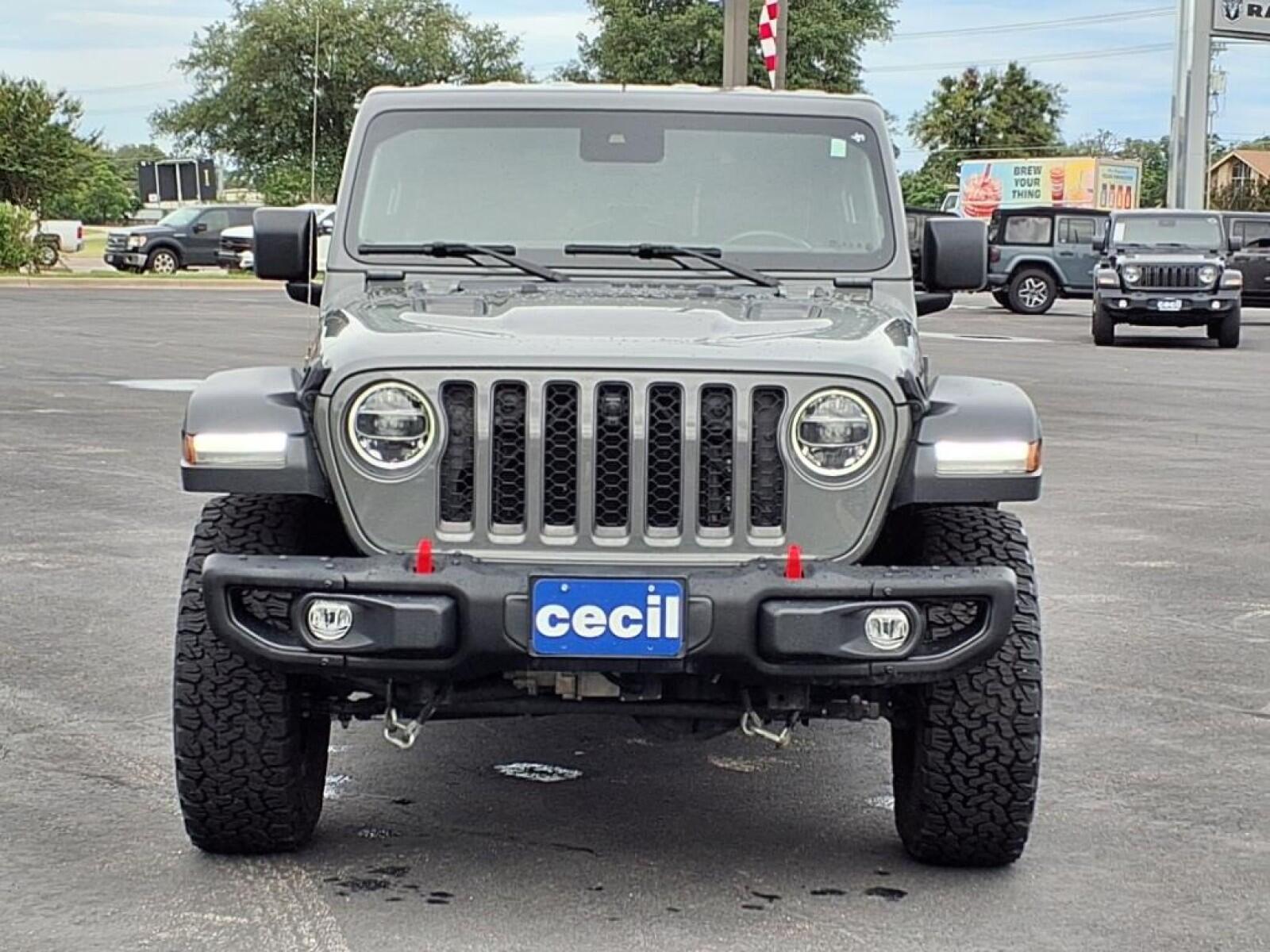 Used 2022 Jeep Wrangler Unlimited Rubicon with VIN 1C4HJXFG3NW260054 for sale in Uvalde, TX