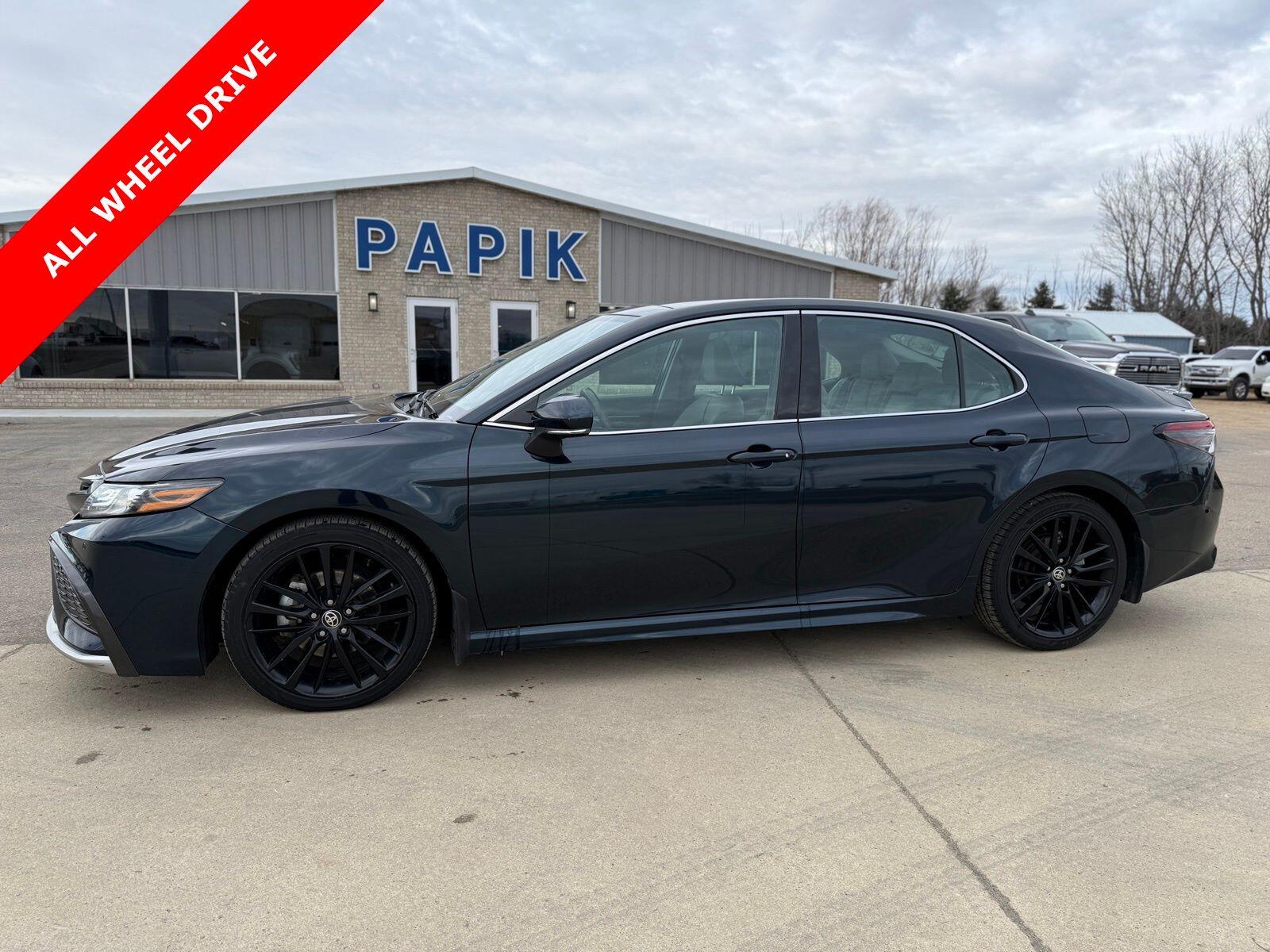 Used 2021 Toyota Camry XSE with VIN 4T1K61BK6MU035440 for sale in Luverne, Minnesota