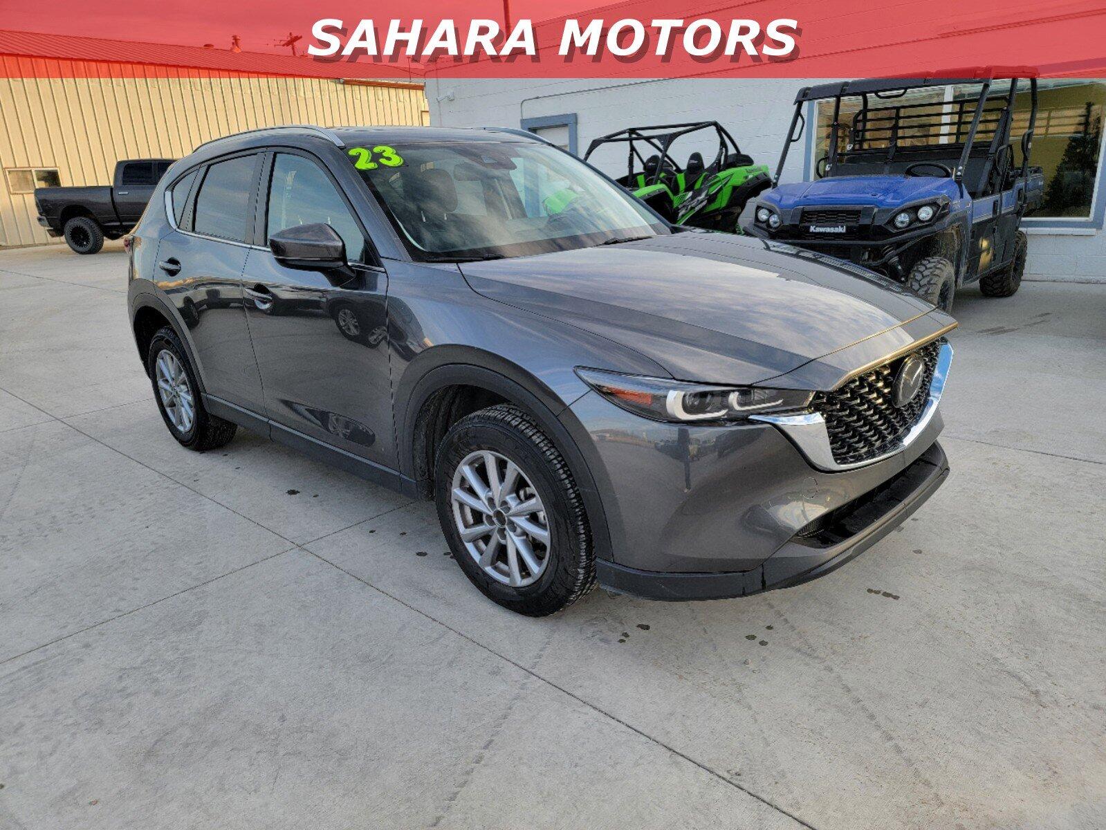 Used 2023 Mazda CX-5 S Preferred package with VIN JM3KFBCM7P0196988 for sale in Delta, UT