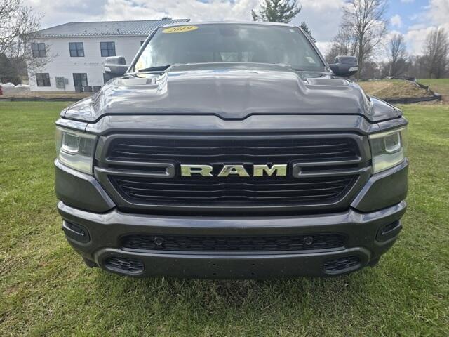 Used 2019 RAM Ram 1500 Pickup Laramie with VIN 1C6SRFJT9KN877707 for sale in Angola, IN