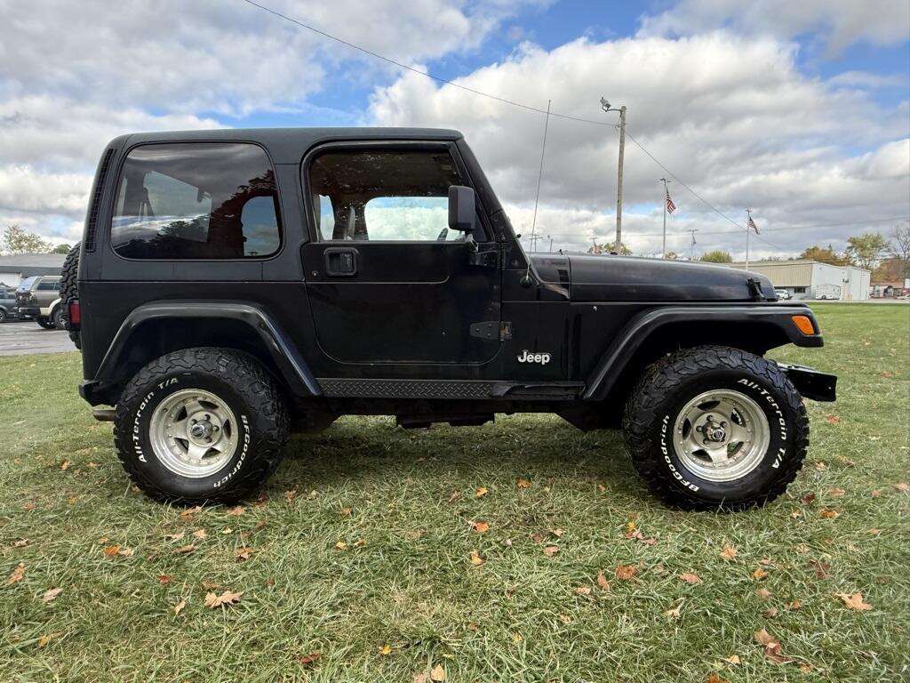 Used 2002 Jeep Wrangler X with VIN 1J4FA39S42P746792 for sale in Angola, IN