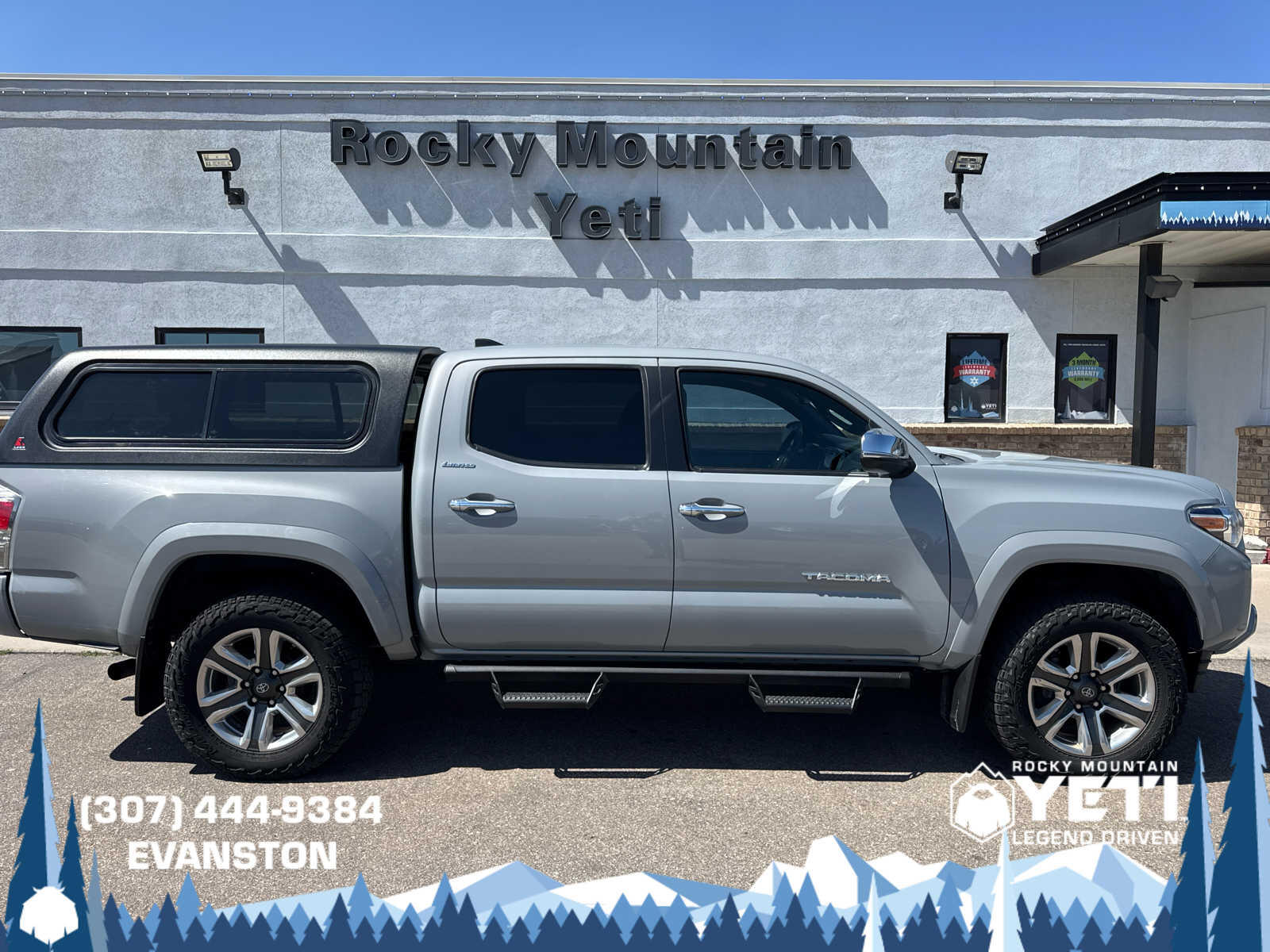 Used 2018 Toyota Tacoma Limited with VIN 3TMGZ5AN8JM127699 for sale in Jackson, WY