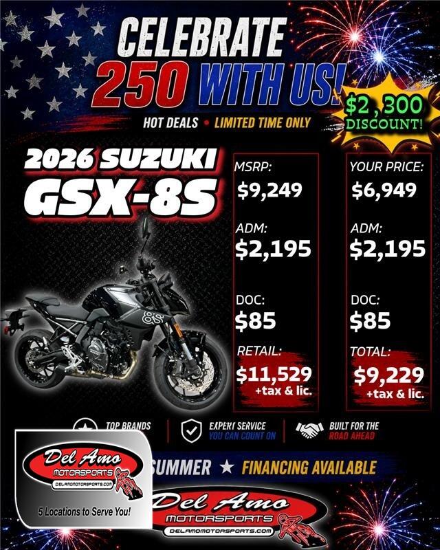2026 Suzuki GSX-8S