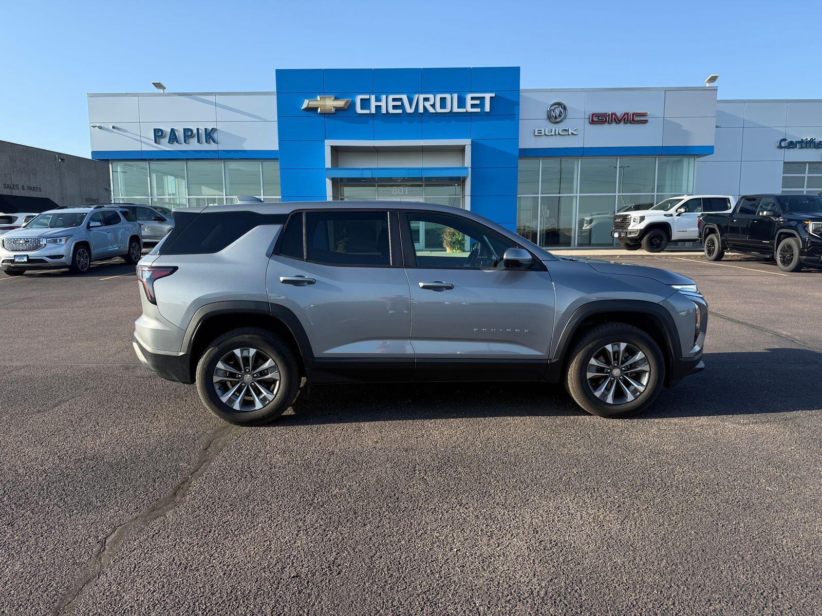 Used 2025 Chevrolet Equinox LT with VIN 3GNAXPEG2SL140949 for sale in Luverne, Minnesota
