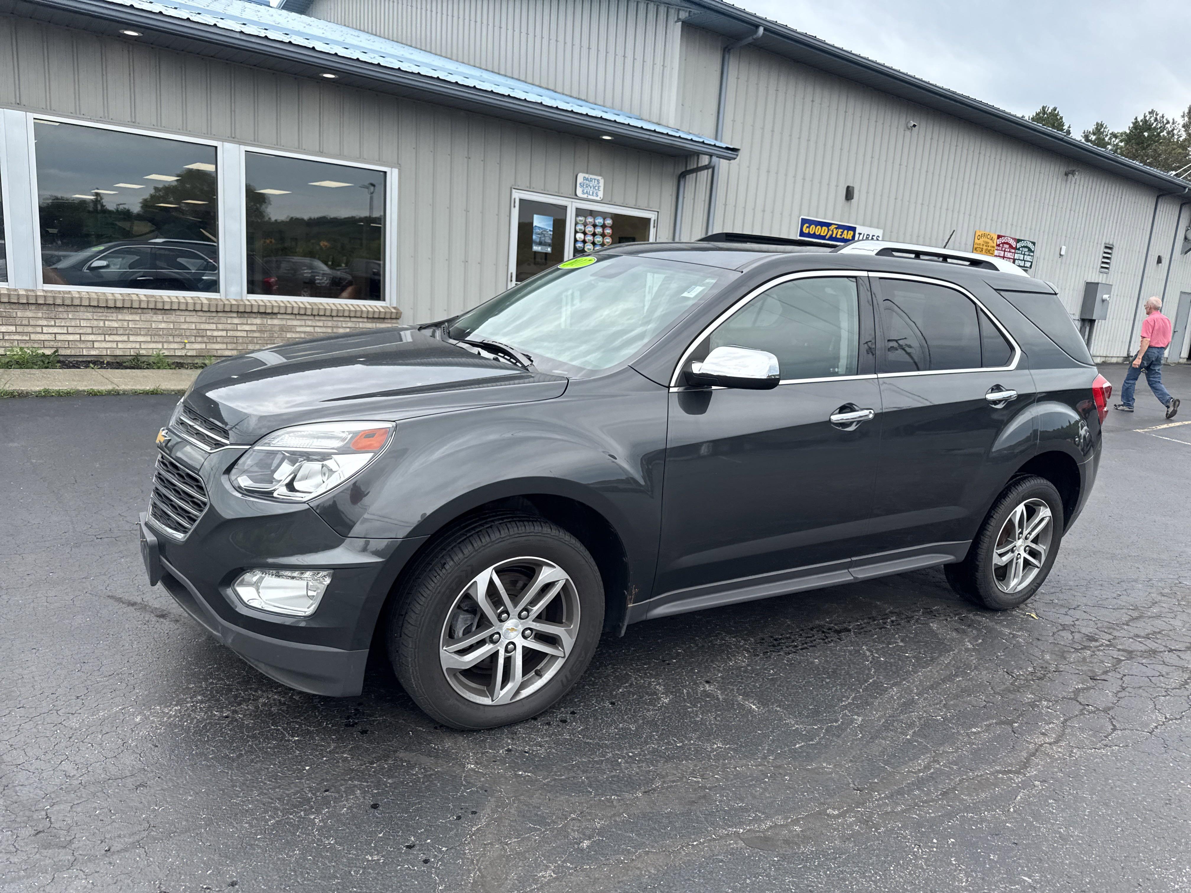 Used 2017 Chevrolet Equinox Premier with VIN 2GNFLGEK1H6143828 for sale in Dansville, NY