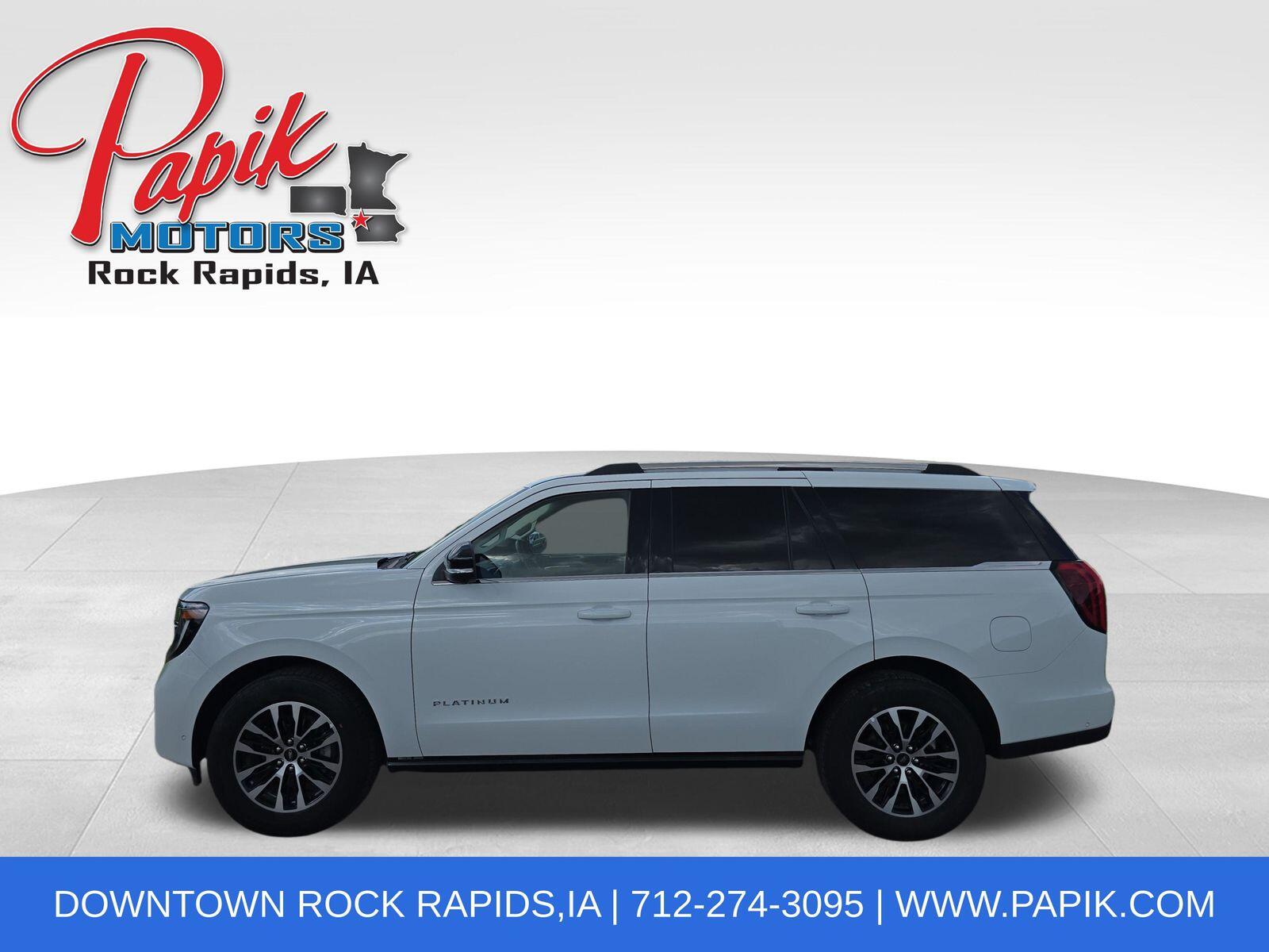 Used 2025 Ford Expedition Platinum with VIN 1FMJU1M8XSEA09031 for sale in Luverne, Minnesota