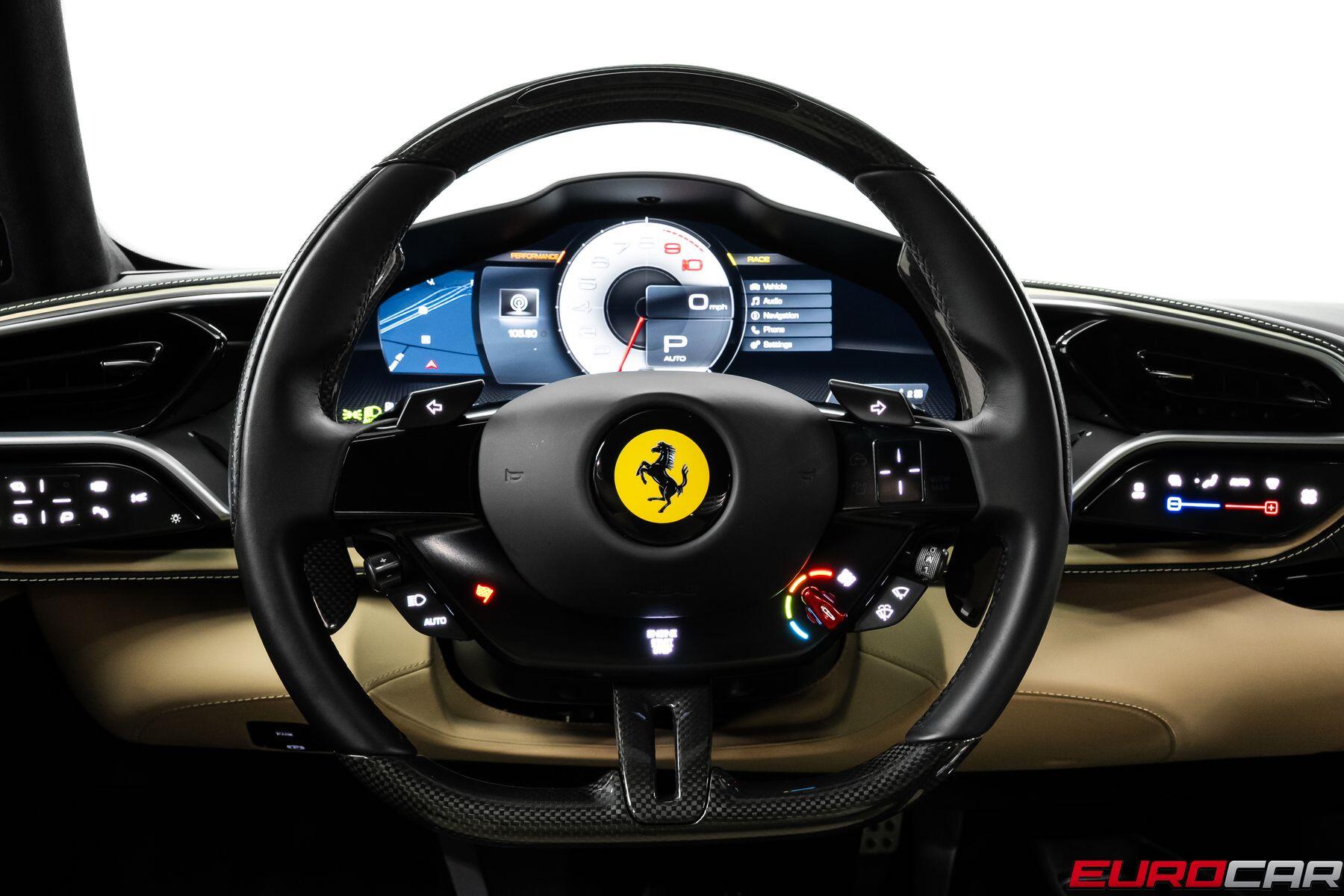 2023 Ferrari 296 GTB *CARBON STEERING WHEEL * FACTORY CPO WARRANTY*Image 32