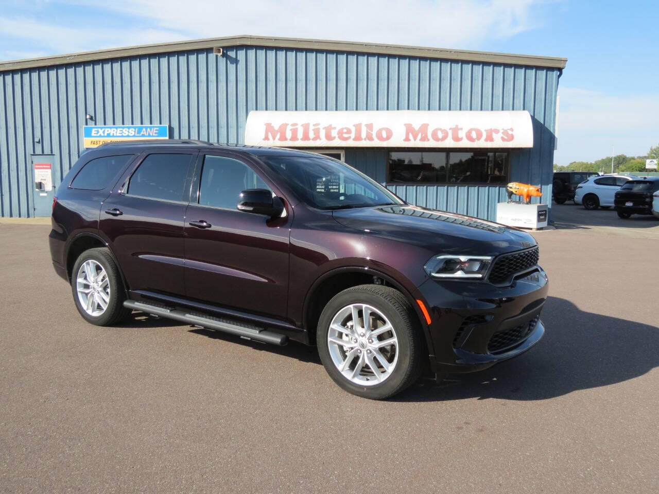 Used 2024 Dodge Durango GT with VIN 1C4RDJDG5RC221355 for sale in Fairmont, Minnesota