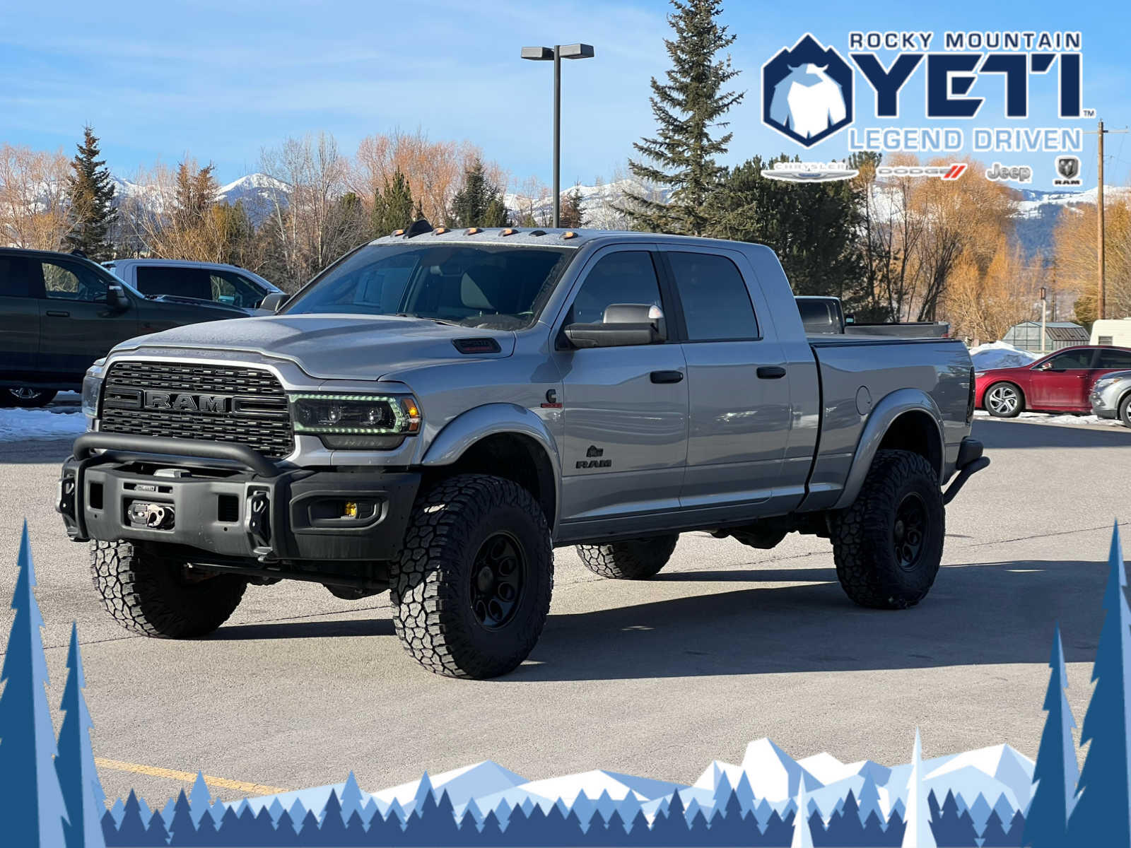 Used 2022 RAM Ram 2500 Pickup Big Horn with VIN 3C6UR5ML8NG324641 for sale in Jackson, WY