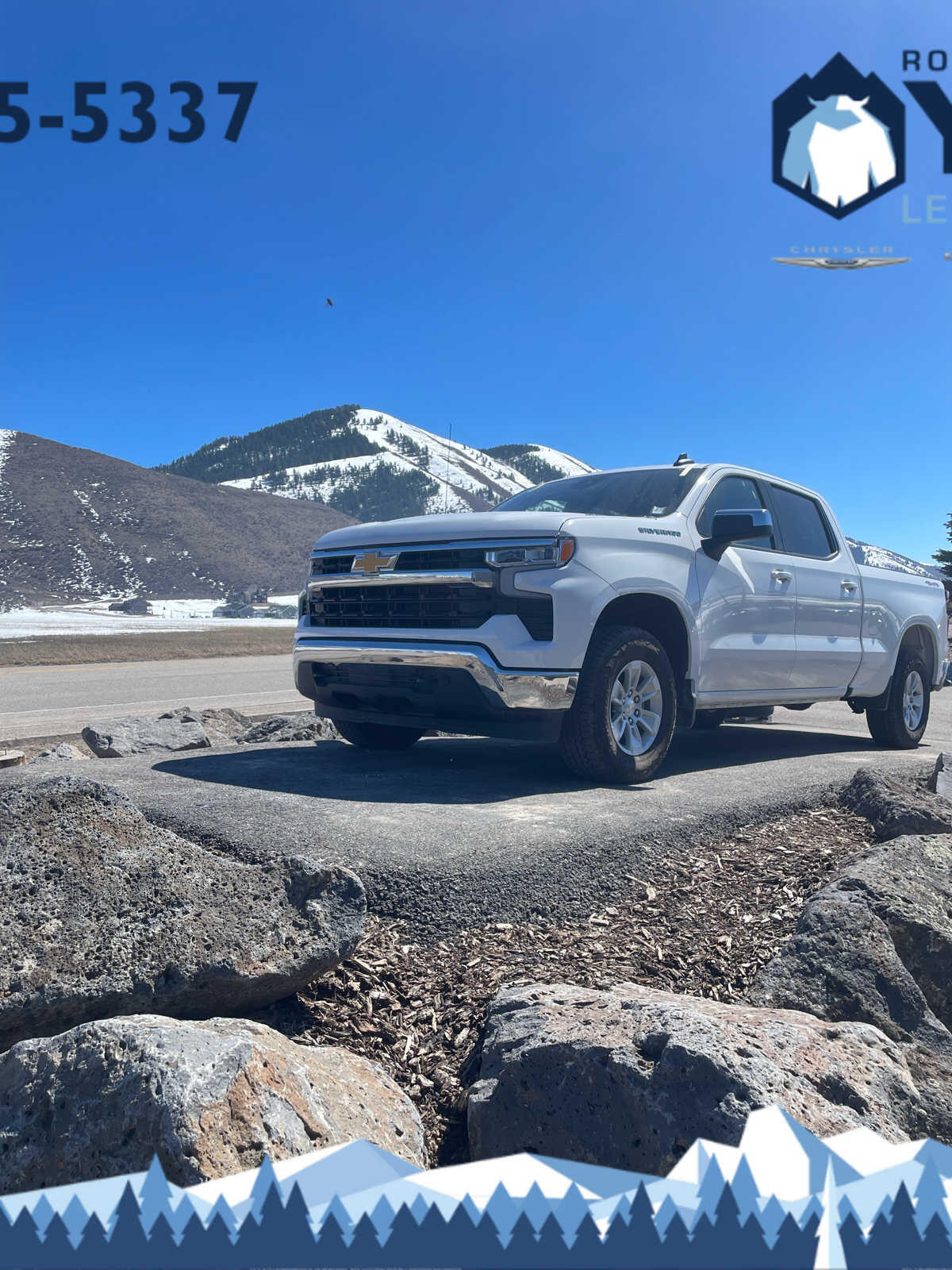 Used 2024 Chevrolet Silverado 1500 LT with VIN 1GCUDDE81RZ136335 for sale in Jackson, WY