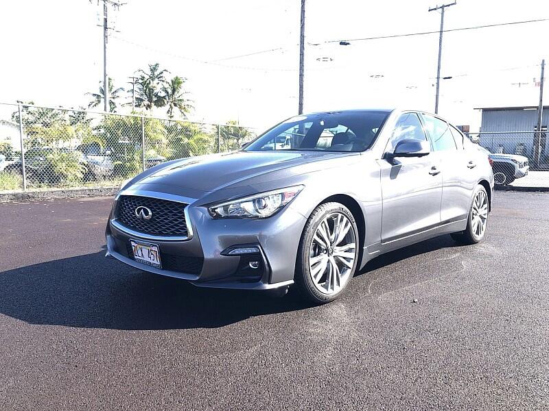 Used 2021 INFINITI Q50 SENSORY with VIN JN1EV7CR8MM754761 for sale in Hilo, HI