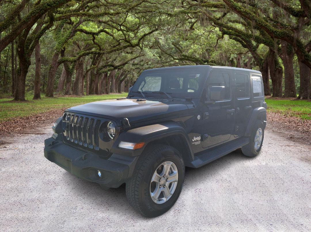 Used 2021 Jeep Wrangler Unlimited Sport S with VIN 1C4HJXDN7MW531455 for sale in Cockeysville, MD