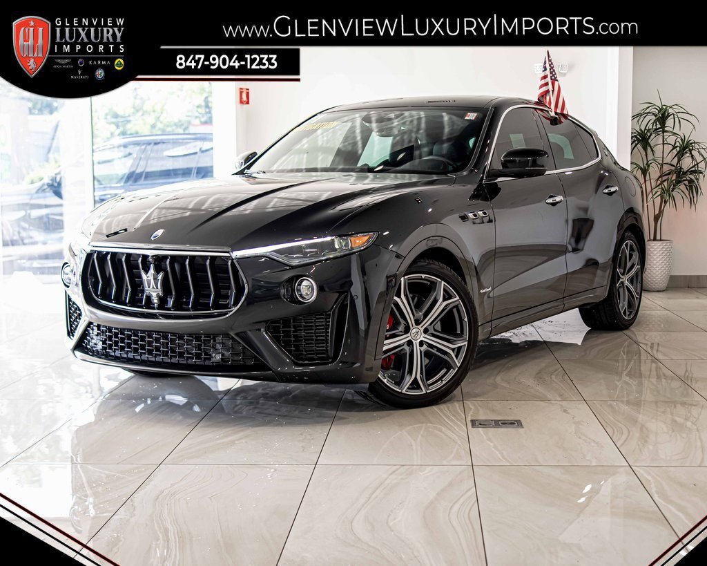 Used 2021 Maserati Levante S GranSport with VIN ZN661YUS2MX376793 for sale in Glenview, IL