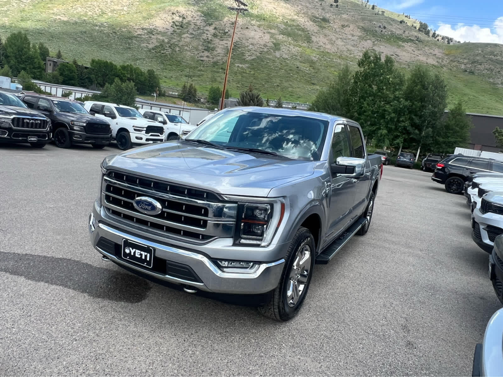 Used 2021 Ford F-150 Lariat with VIN 1FTFW1ED3MFA84036 for sale in Jackson, WY