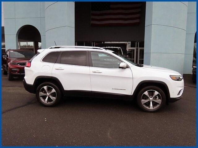 Certified 2021 Jeep Cherokee Limited with VIN 1C4PJMDX0MD204984 for sale in New Britain, CT