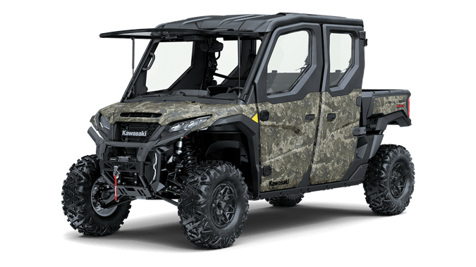 2027 Kawasaki Ridge Crew HVAC Camo
