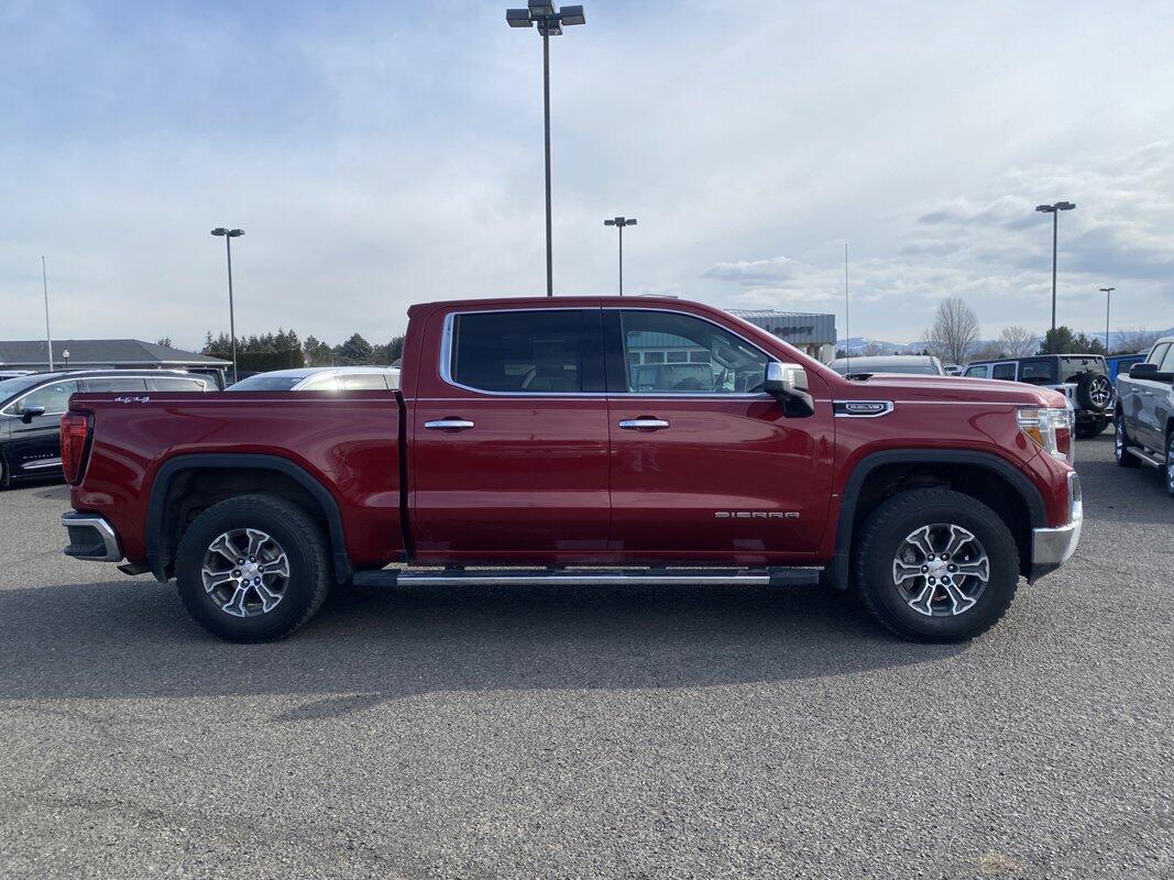 Used 2019 GMC Sierra 1500 SLT with VIN 1GTU9DED2KZ192465 for sale in Island City, OR