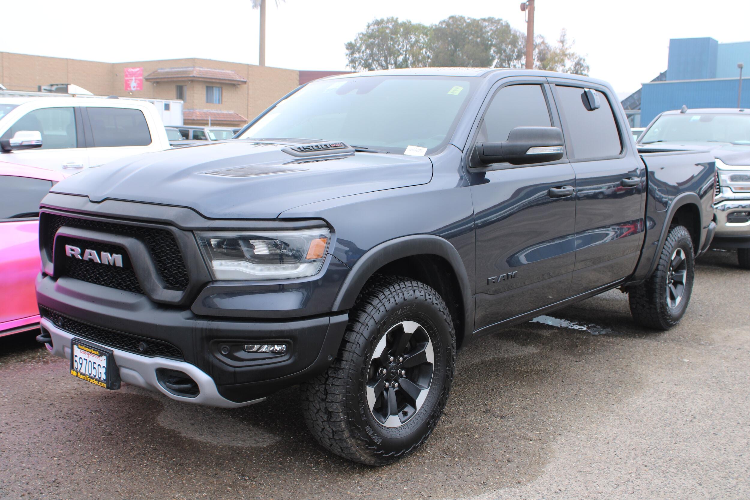 Used 2021 RAM Ram 1500 Pickup Rebel with VIN 1C6SRFLM4MN739758 for sale in Huntington Beach, CA