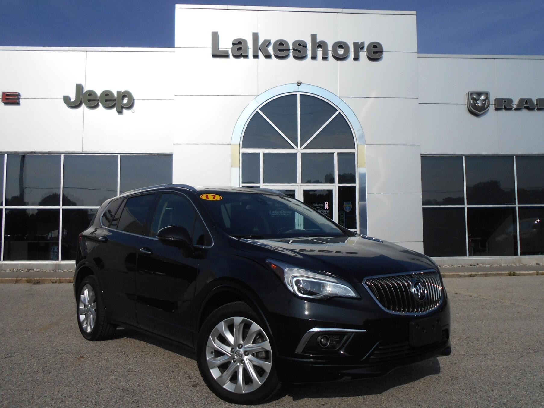 Used 2017 Buick Envision Premium I with VIN LRBFXESX1HD098424 for sale in Montague, MI