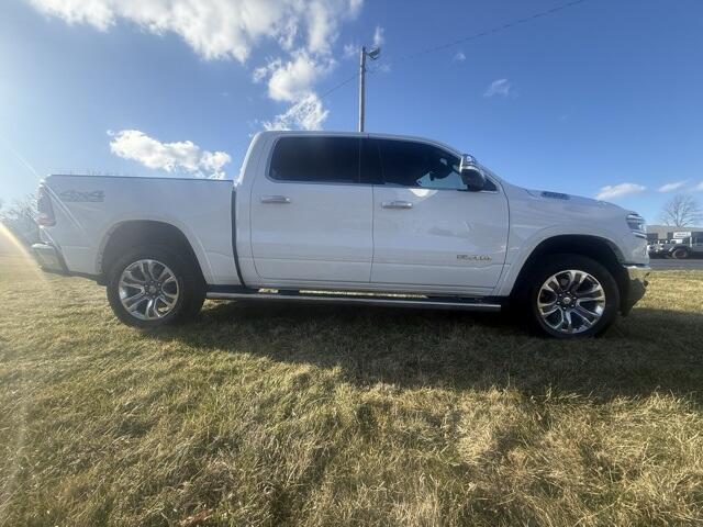Used 2022 RAM Ram 1500 Longhorn with VIN 1C6SRFKT6NN436619 for sale in Angola, IN