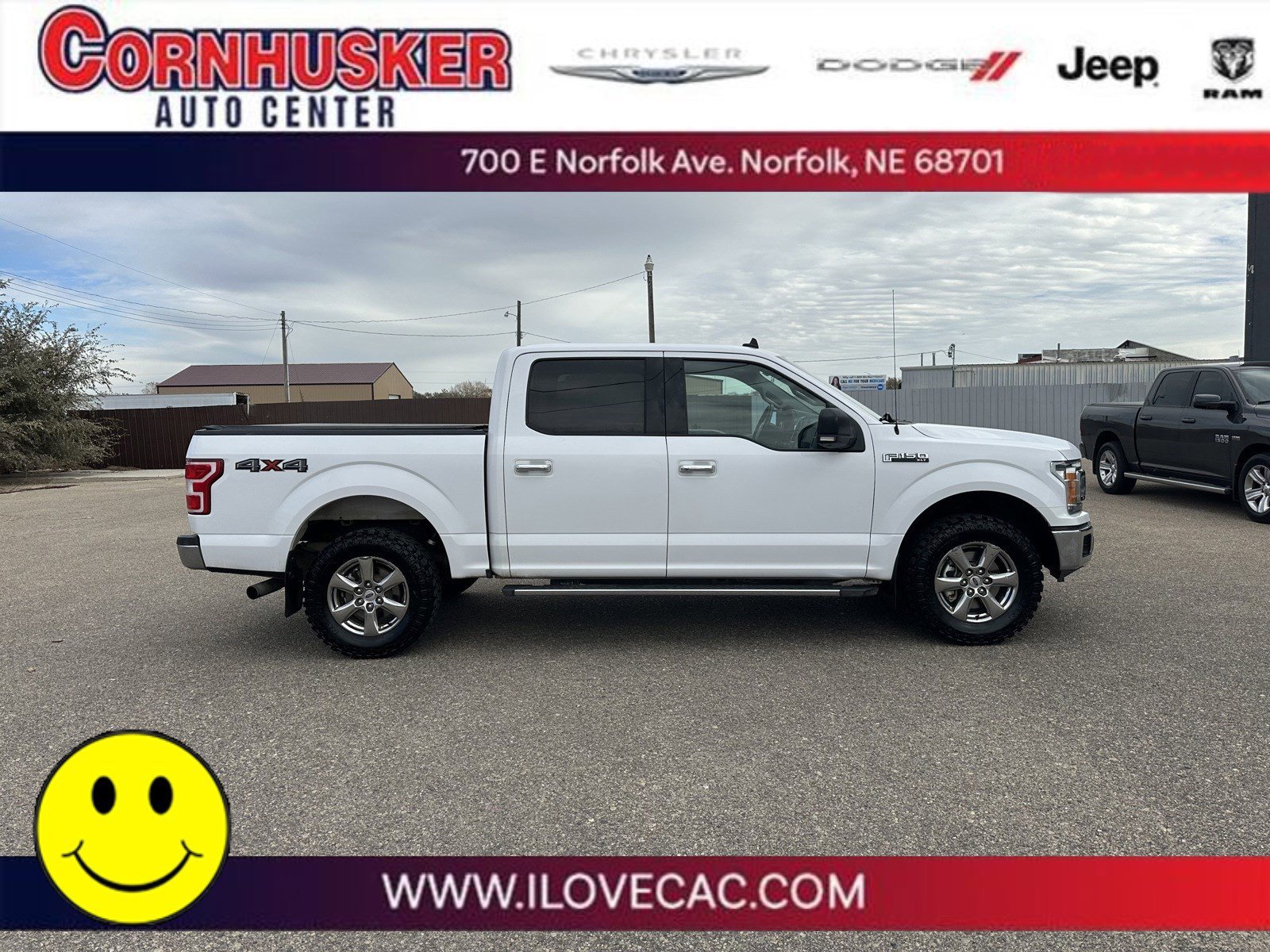 Used 2020 Ford F-150 XLT with VIN 1FTEW1E50LKE27962 for sale in Norfolk, NE