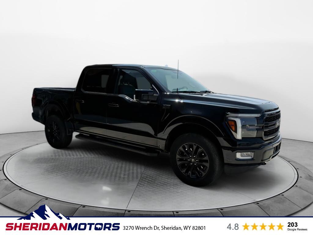 Used 2024 Ford F-150 Lariat with VIN 1FTFW5L86RFA02482 for sale in Sheridan, WY