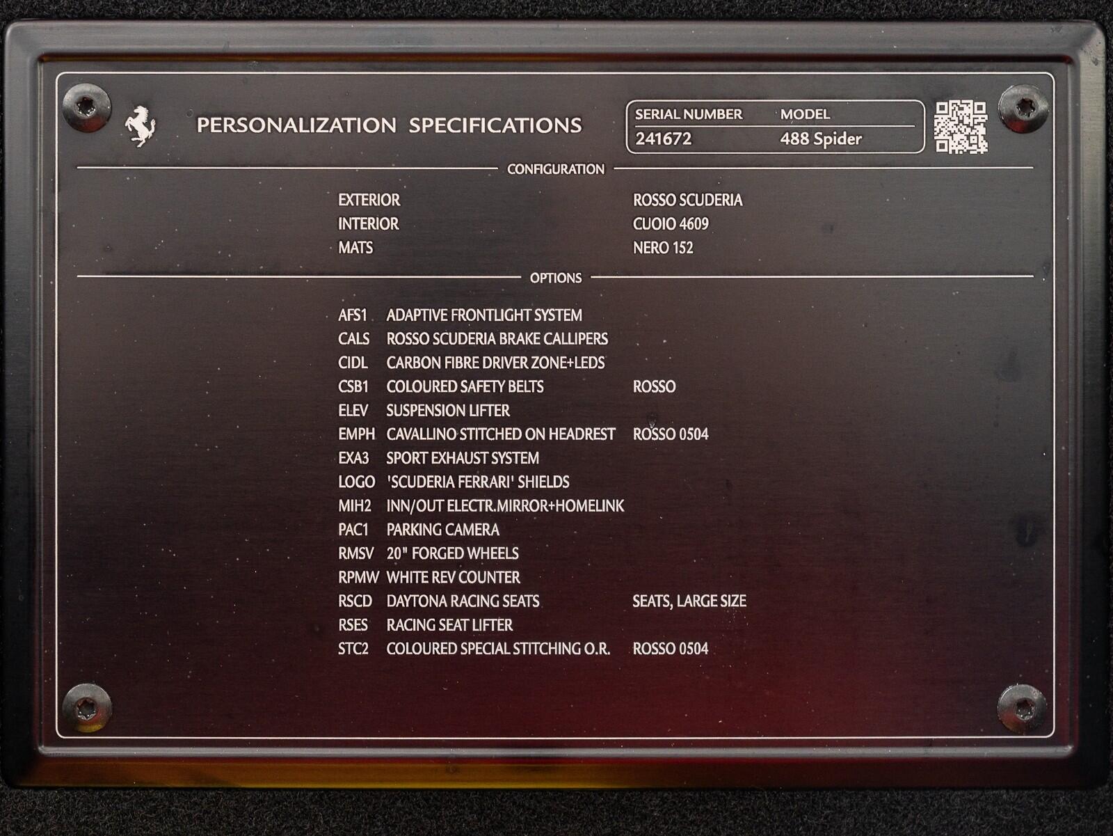 Used 2019 Ferrari 488 Spider 