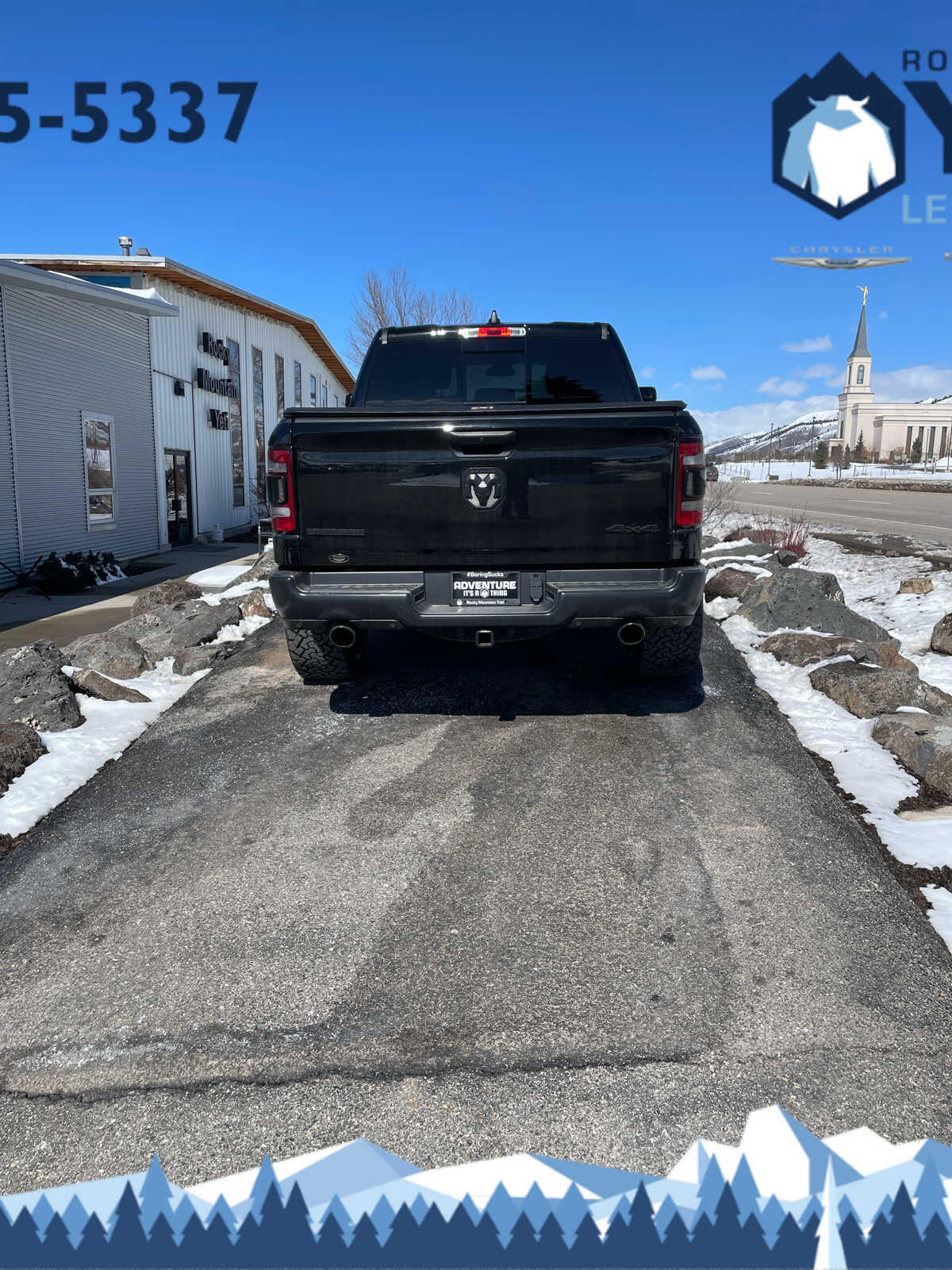 Used 2022 RAM Ram 1500 Pickup Big Horn/Lone Star with VIN 1C6SRFFT2NN244172 for sale in Jackson, WY